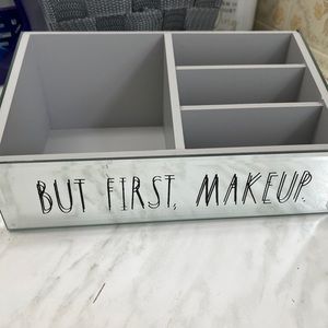 ✨Last Chance✨ Rae Dunn “But First Makeup” cosmetics holder/organizer